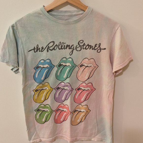 The Rolling Stones Tie Dye T-shirt Size Small - Picture 4 of 5